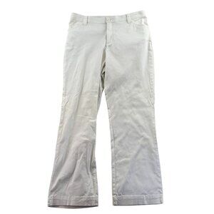 Lee Womens Trouser Pants Size 14 Medium Stretch Comfort Waistband Straight Leg